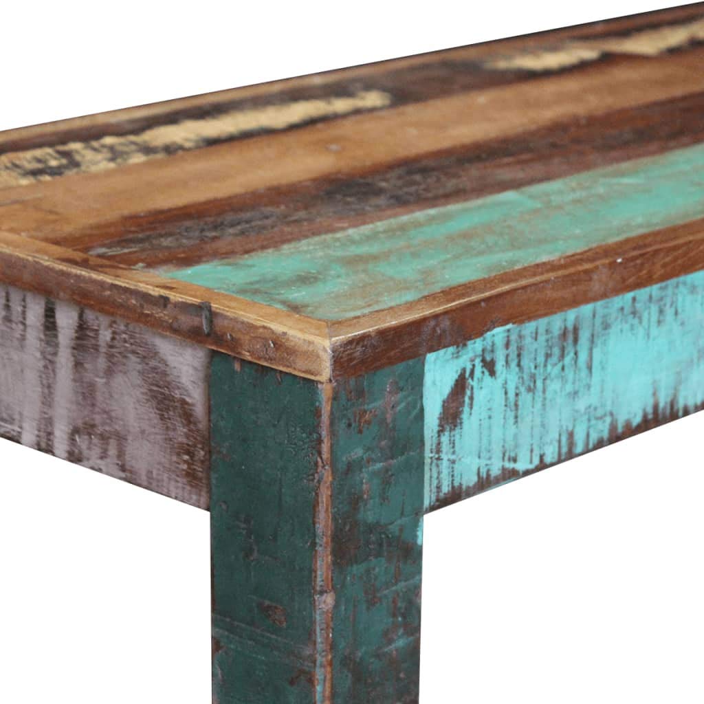 Handmade Solid Reclaimed Wood Bench - 43.3