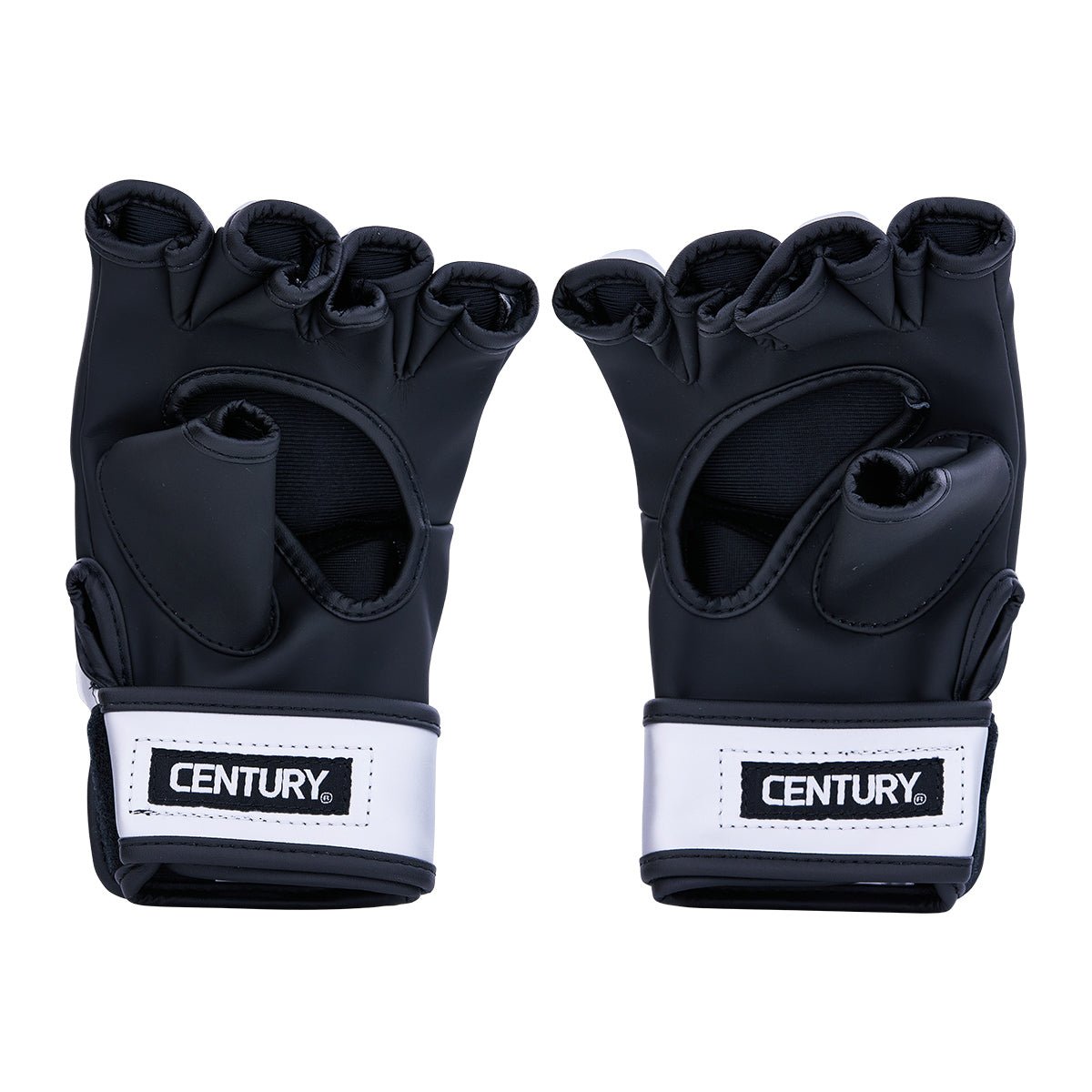 Century Solid MMA Training Gloves - Premium Leather Sparring Gloves for Boxing, Muay Thai & MMA Fighters - Perfect for Training, Sparring & Heavy Bag Workouts