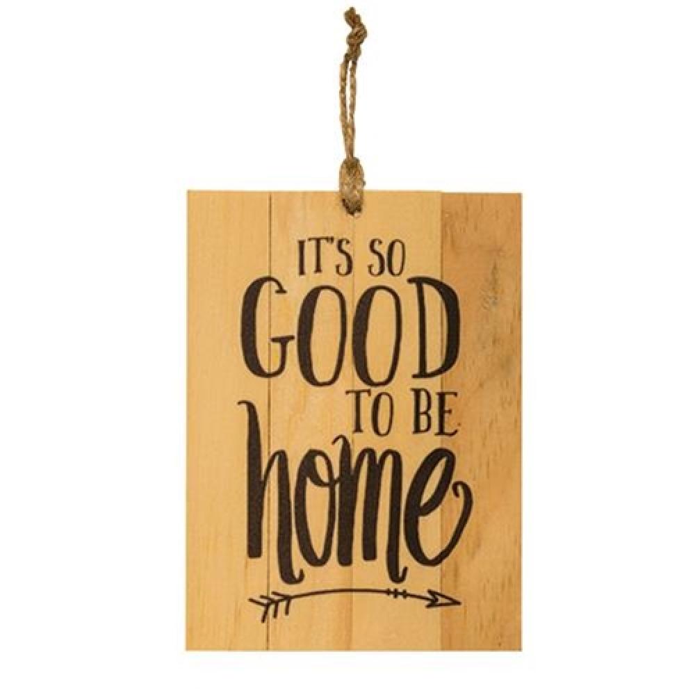 4 x 6 Inch Rustic Wooden Home Decor Slat Sign - Perfect for Farmhouse, Living Room & Entryway Decorations
