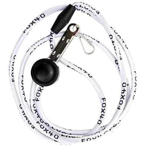 Fox 40 Breakaway Lanyard - Safety Whistle Lanyard for Coaches, Referees & Outdoor Activities - Adjustable Neck Strap for Sports, Hiking & Emergency Use