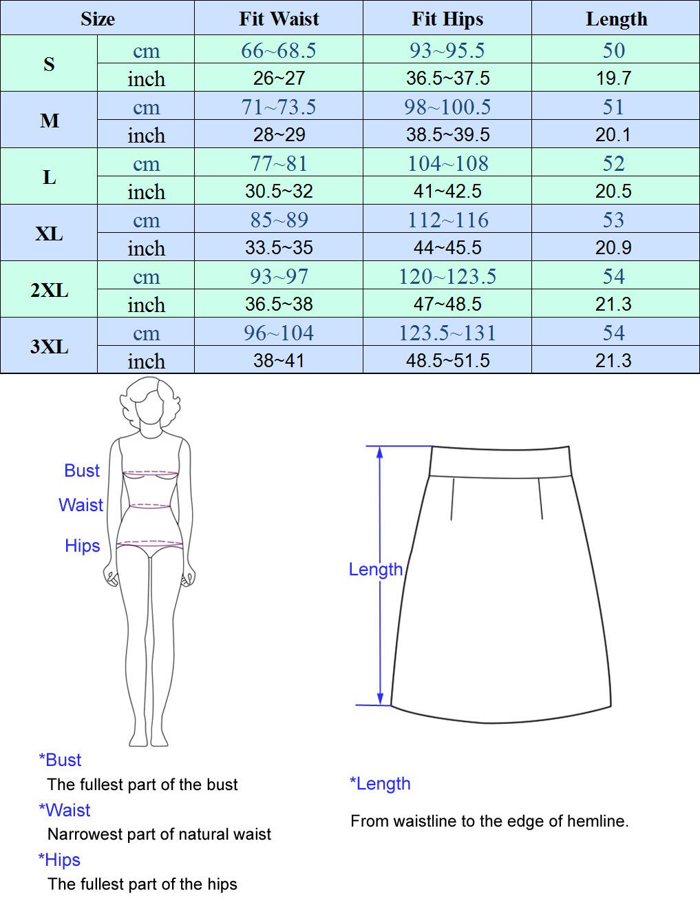 JACK SMITH Women's Stretchy Athletic Skorts - Knee Length Skirts with Drawstring Waist & Mesh Shorts Pockets - Perfect for Running, Tennis, Yoga & Casual Wear