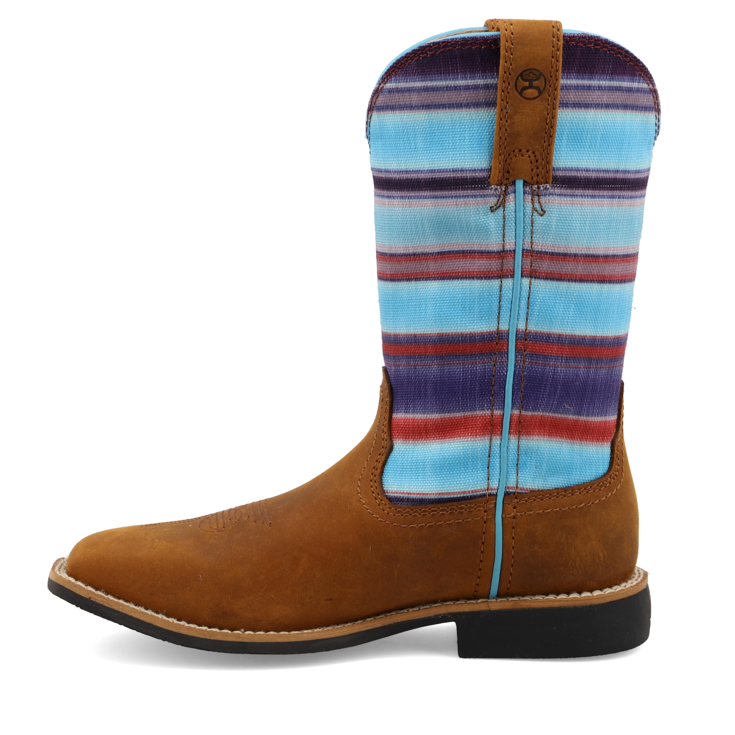 Twisted X Kids' Hooey Western Boots - Comfortable & Durable Cowboy Boots for Boys & Girls | Perfect for Rodeo, Horseback Riding & Outdoor Adventures