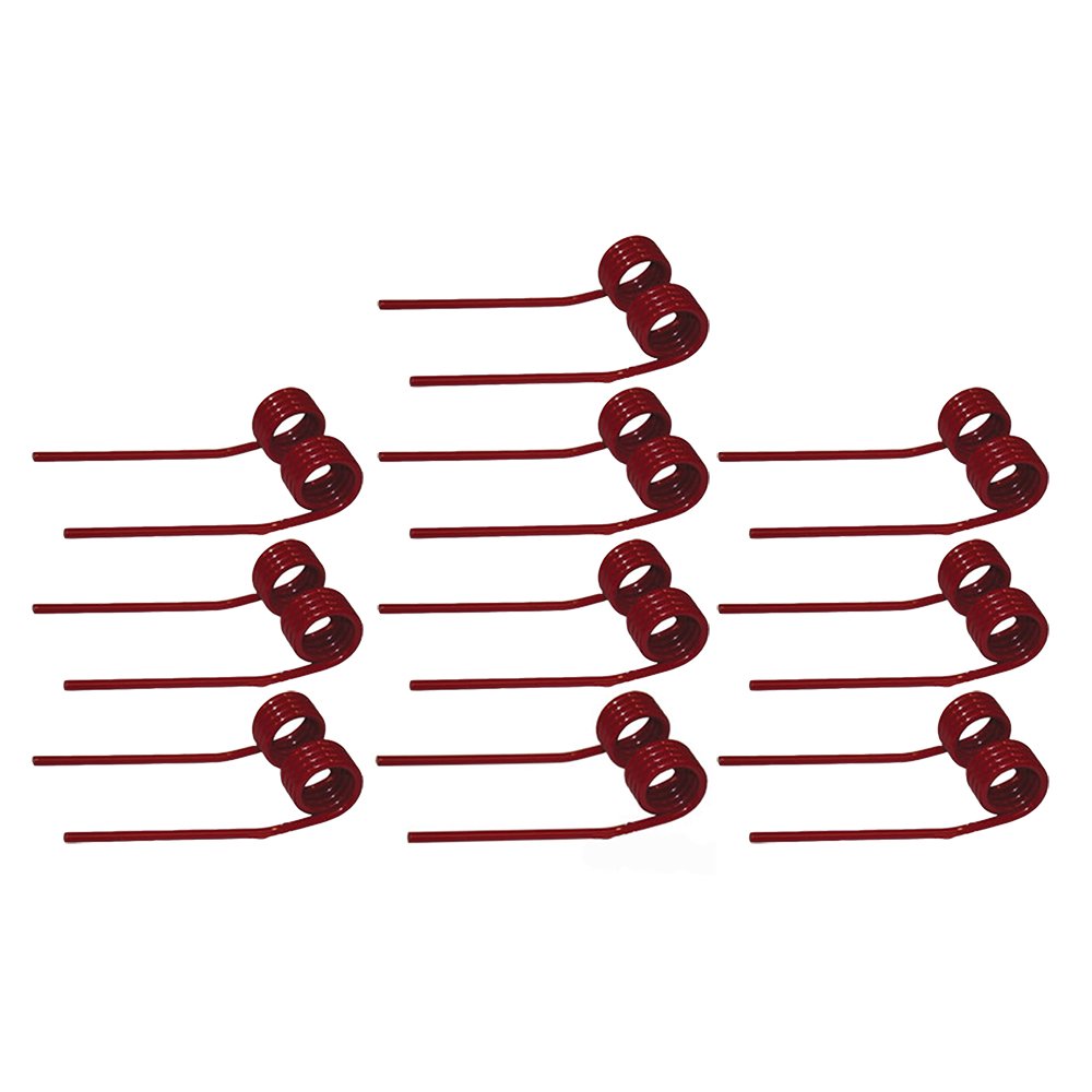 RAParts 9380403 Pack of 10 Replacement Teeth for Krone Round Baler Models KR120 KR150 - Durable Baler Teeth for Hay & Straw Baling in Farming & Agriculture