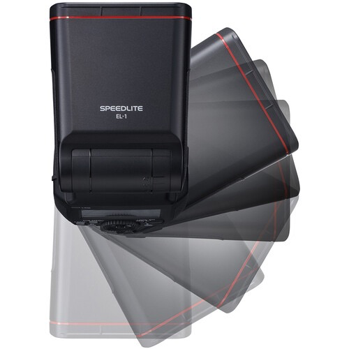 Canon Speedlite EL-1 Flash for DSLR & Mirrorless Cameras - Professional External Flash with High-Speed Sync & Wireless Control - Perfect for Wedding, Portrait, and Event Photography
