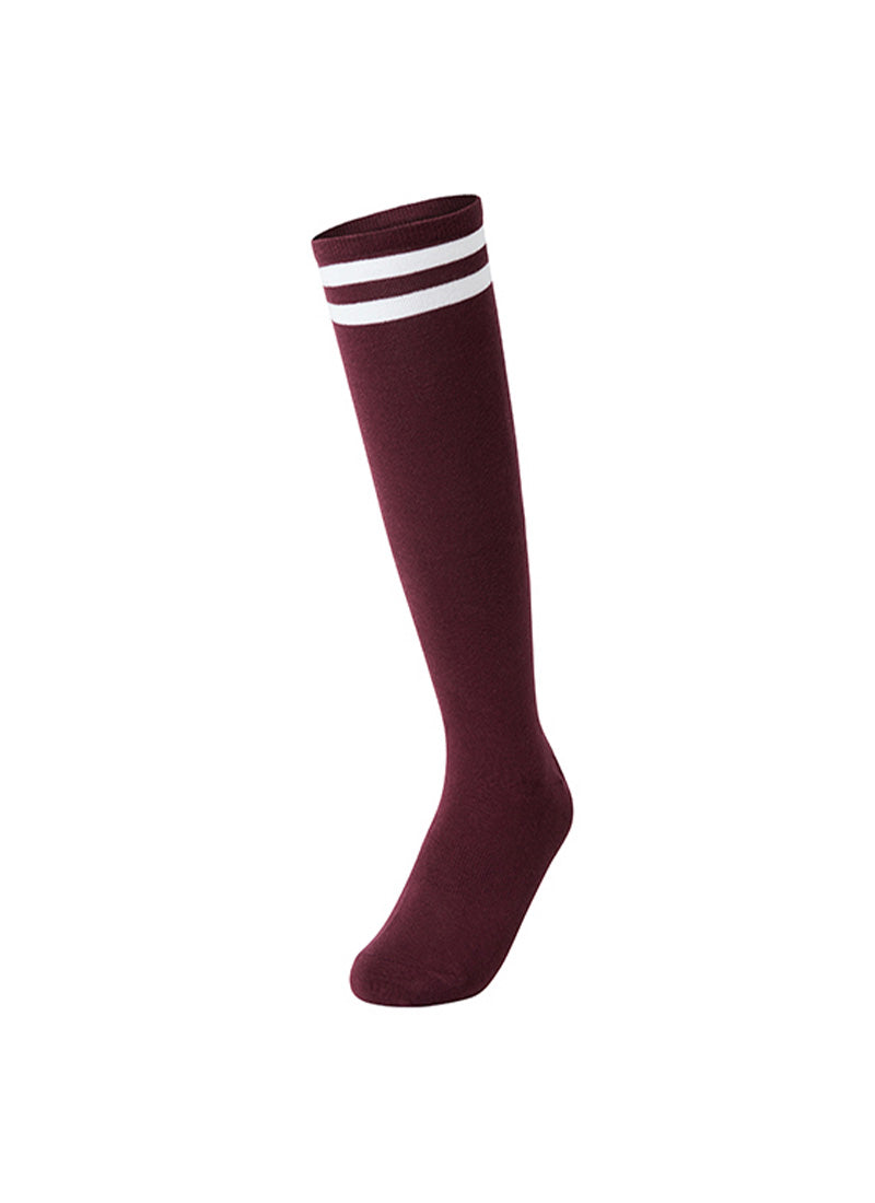 Double Lettering Knee High Socks for Women - Trendy & Comfortable Crew Socks - Perfect for Casual Wear, Sports, and Fashion Outfits