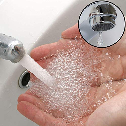 19.3mm Faucet Aerators - High Flow Water Saving Faucet Flow Restrictor Replacement Parts - 7PCS Sink Aerator Kit for Bathroom, Kitchen & RV Use - Reduce Splash & Save Water with Durable Brass Insert Aerators