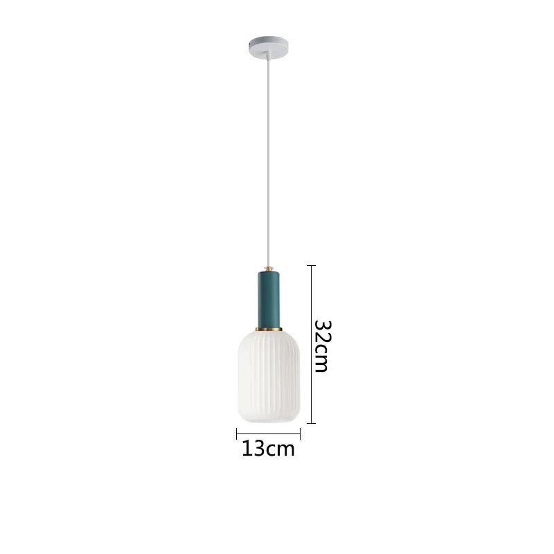 Modern Nordic Hanging LED Pendant Lights - Minimalist Ceiling Lighting for Dining Room, Kitchen Island & Bedroom Decor