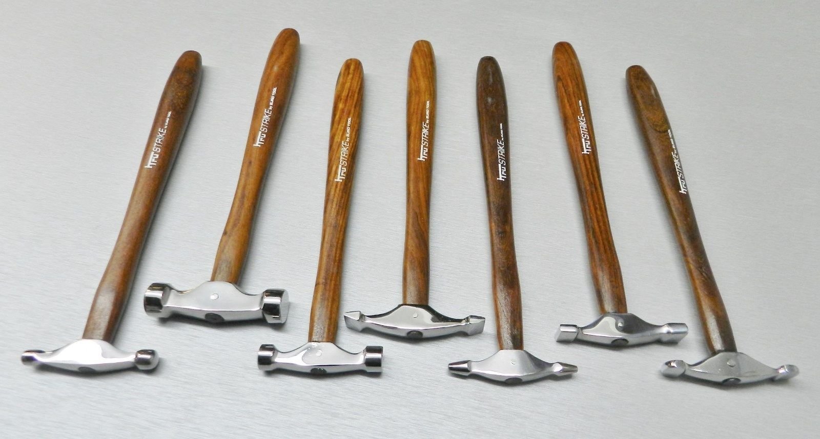 7-Piece Mini Hammer Set with Stand for Jewelry Making, Metalsmithing, Metal Forming & Shaping - Perfect for DIY Crafts, Jewelry Repair & Small Metal Projects by JTS