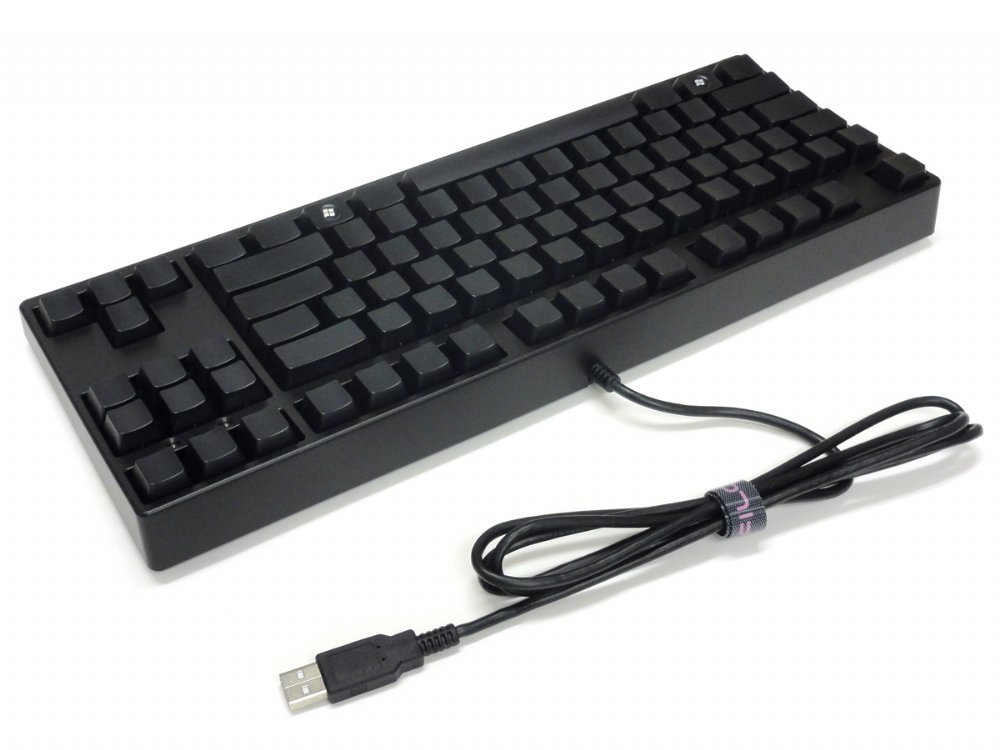 FILCO Majestouch Ninja TKL Mechanical Keyboard - Cherry MX Blue Switches - Compact Tenkeyless Design for Gaming & Office Typing