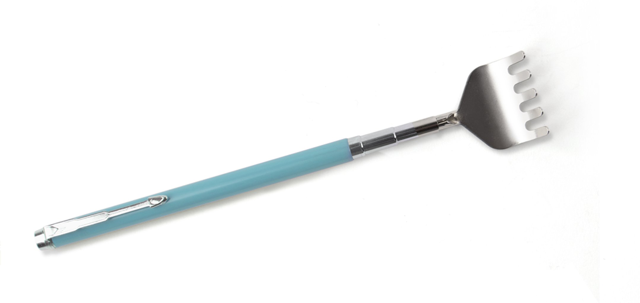 Kikkerland KKBS001 Extendable Back Scratcher - Adjustable & Portable Itch Relief Tool for Home, Office, Travel & Outdoor Use