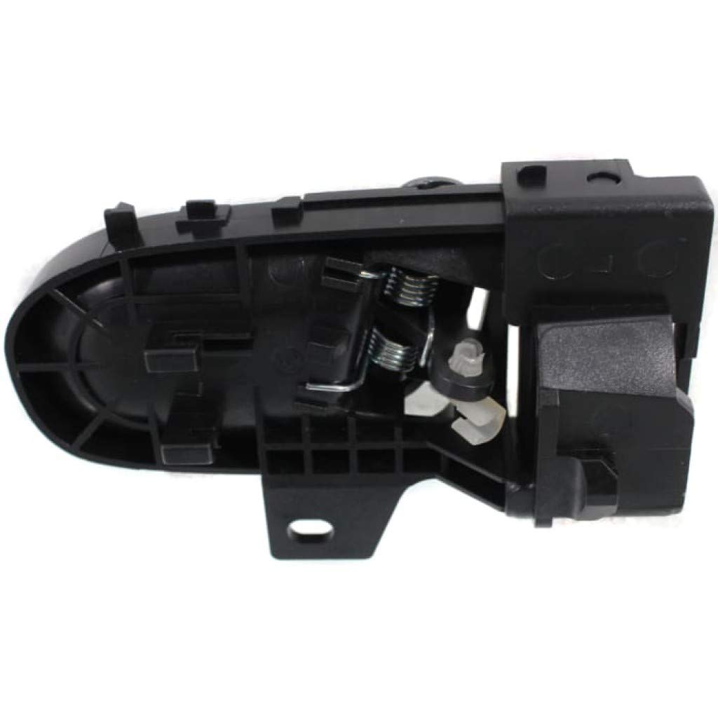 KarParts360 1992 Chevy Metro Front Driver Side Interior Door Handle - Textured Black with Lock Button | GM1352144 | 96066046 | Perfect for Car Restoration & DIY Repairs