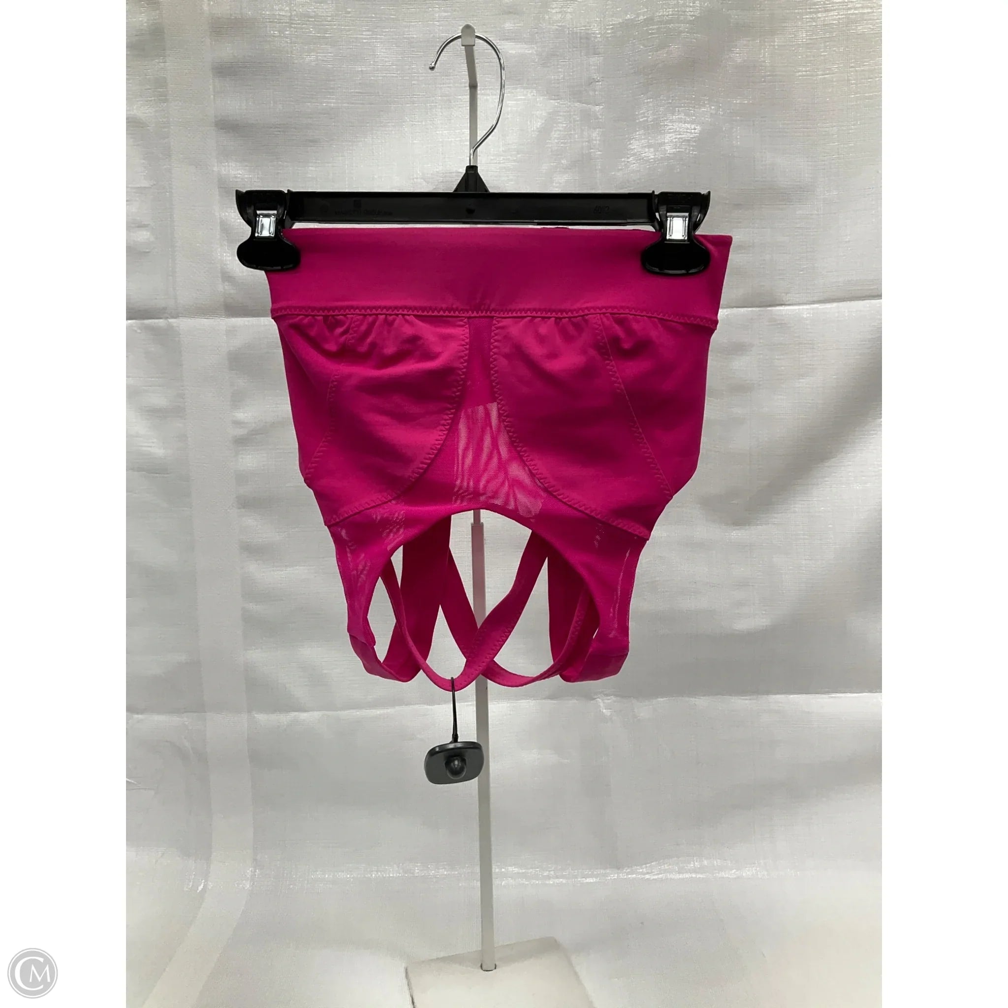 Lululemon Women's Athletic Sports Bra - Black & Pink, Size 4 - High-Impact Workout, Yoga & Running Support