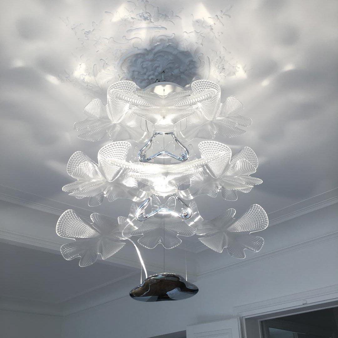 Chlorophilia Hanging Pendant Light - Modern Boho Ceiling Fixture for Living Room, Bedroom, Dining Room & Kitchen Decor