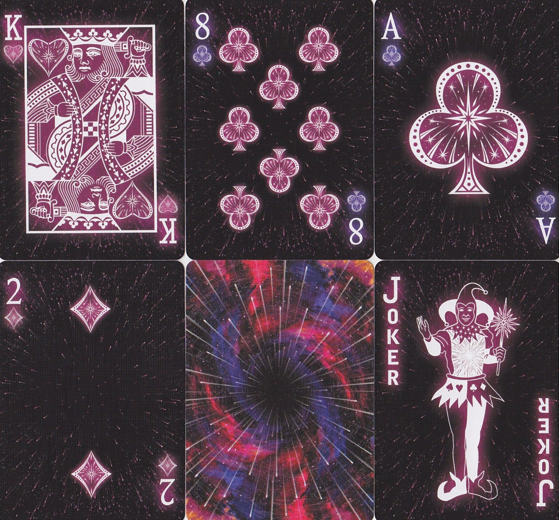 Bicycle® Starlight Shooting Star Playing Cards - Premium Deck for Magic Tricks, Cardistry & Poker Nights | Perfect for Professional Magicians, Card Players & Collectors