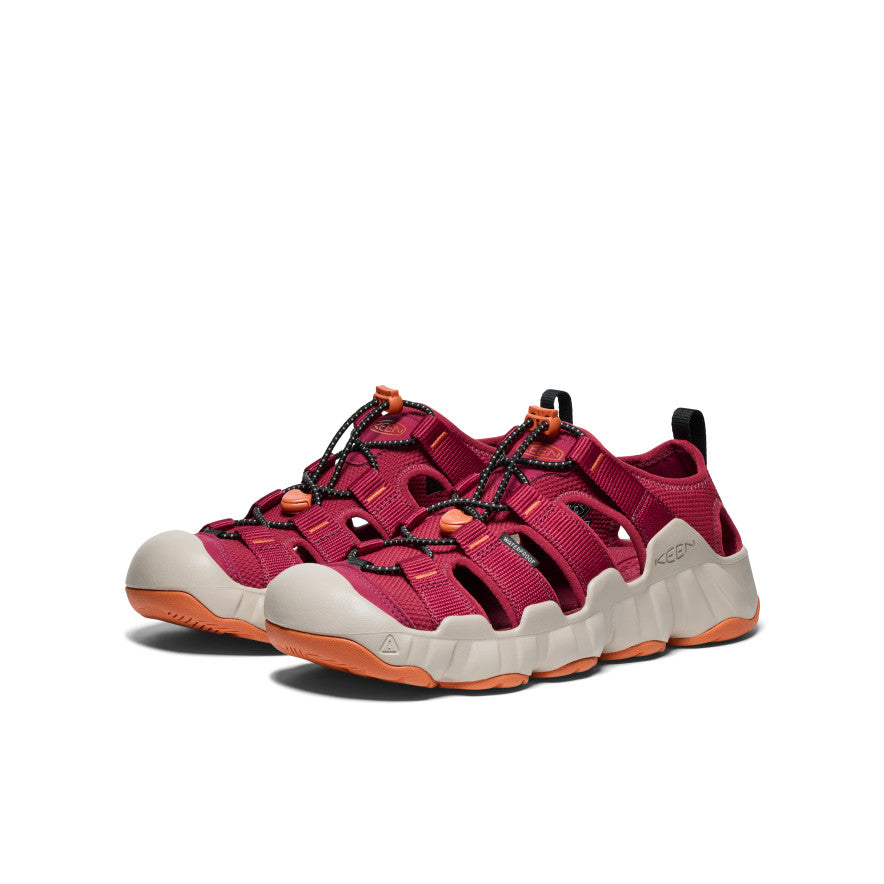 Men's Hyperport H2 Sandal - Lightweight Hiking & Water Shoes for Outdoor Adventures | Tibetan Red/Gold Flame | Perfect for Trail Running, Beach Walking & Travel