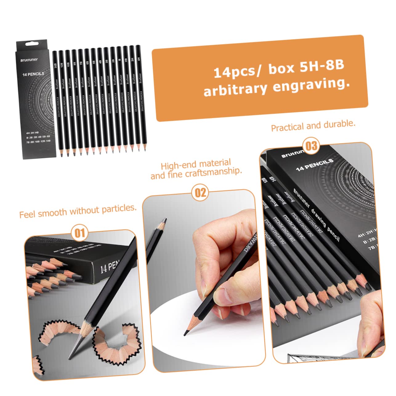 COHEALI 70-Piece Sketch Pencil Set - Decorative Art Pencils for Drawing, Shading & Sketching | Portable Graphite Pencils for Artists & Students | Perfect for Sketchbooks, Art Classes & Creative Projects