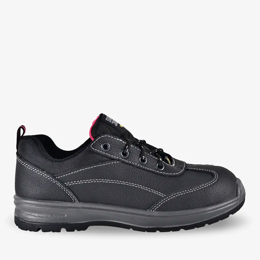 Safety Jogger BESTGIRL S3 Women's Steel Toe Safety Shoes - Anti-Slip Work Shoes for Women with Lace-Up Design | Perfect for Construction, Warehouse & Industrial Work