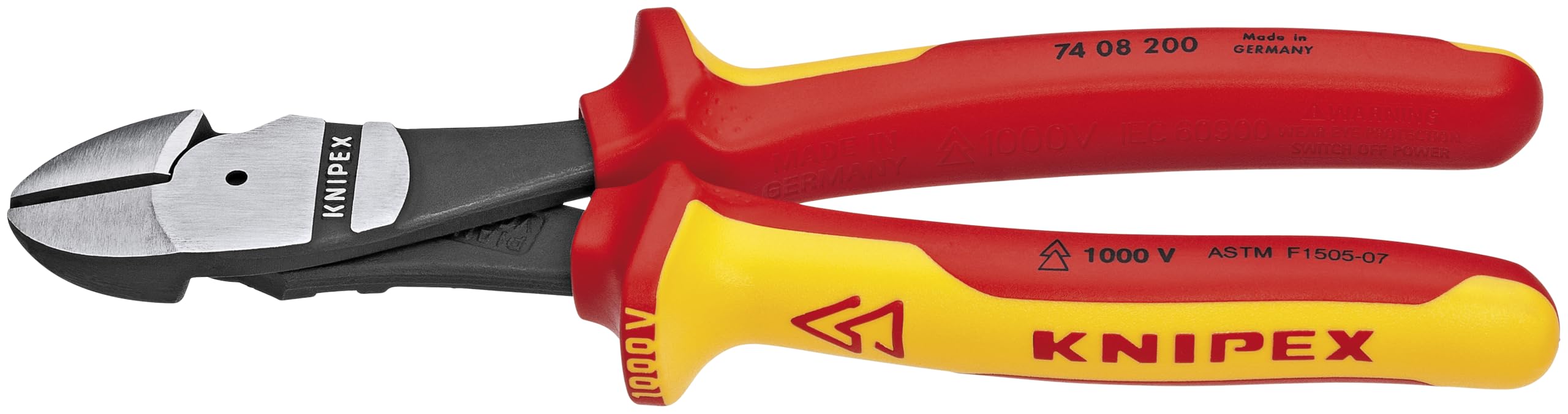 Knipex 989830US 10-Piece 1000V Insulated Pliers Set - Professional Electrician Tools with Cutters & Screwdriver for Industrial & Home Electrical Work | Heavy Duty, Safety Certified, DIY & Professional Use
