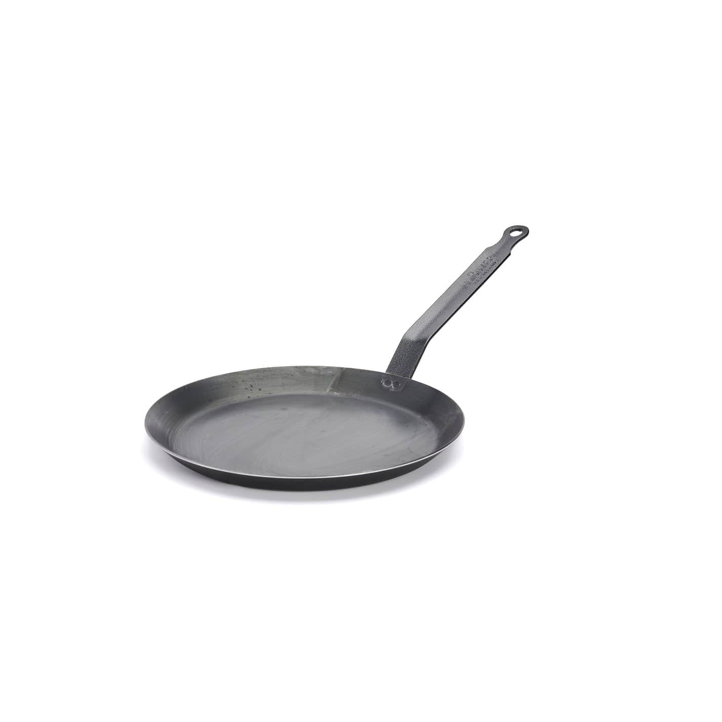 Premium de Buyer Blue Steel Crepe Pan - Professional French Pancake Maker for Home & Restaurant Use - Perfect for Crepes, Pancakes & Tortillas