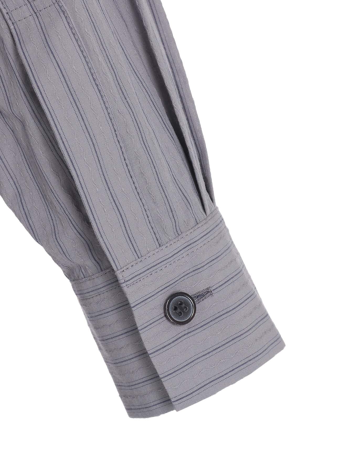Dobby Stripe Right Front Double Shirt - Stylish & Comfortable Casual Wear for Men & Women | Perfect for Office, Parties & Everyday Outfits