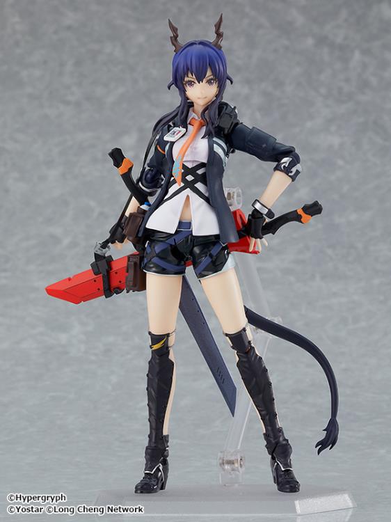 Figma #525 Ch'en Arknights Action Figure - Collectible Anime Character Model for Fans & Gamers - Perfect for Display, Cosplay, and Gaming Enthusiasts