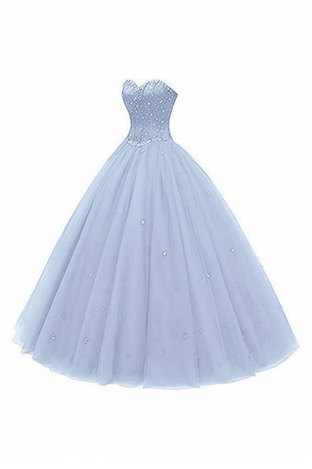 Elegant Princess Floor-Length Tulle Prom Dress CS0425 | Perfect for Homecoming, Ball & Formal Events