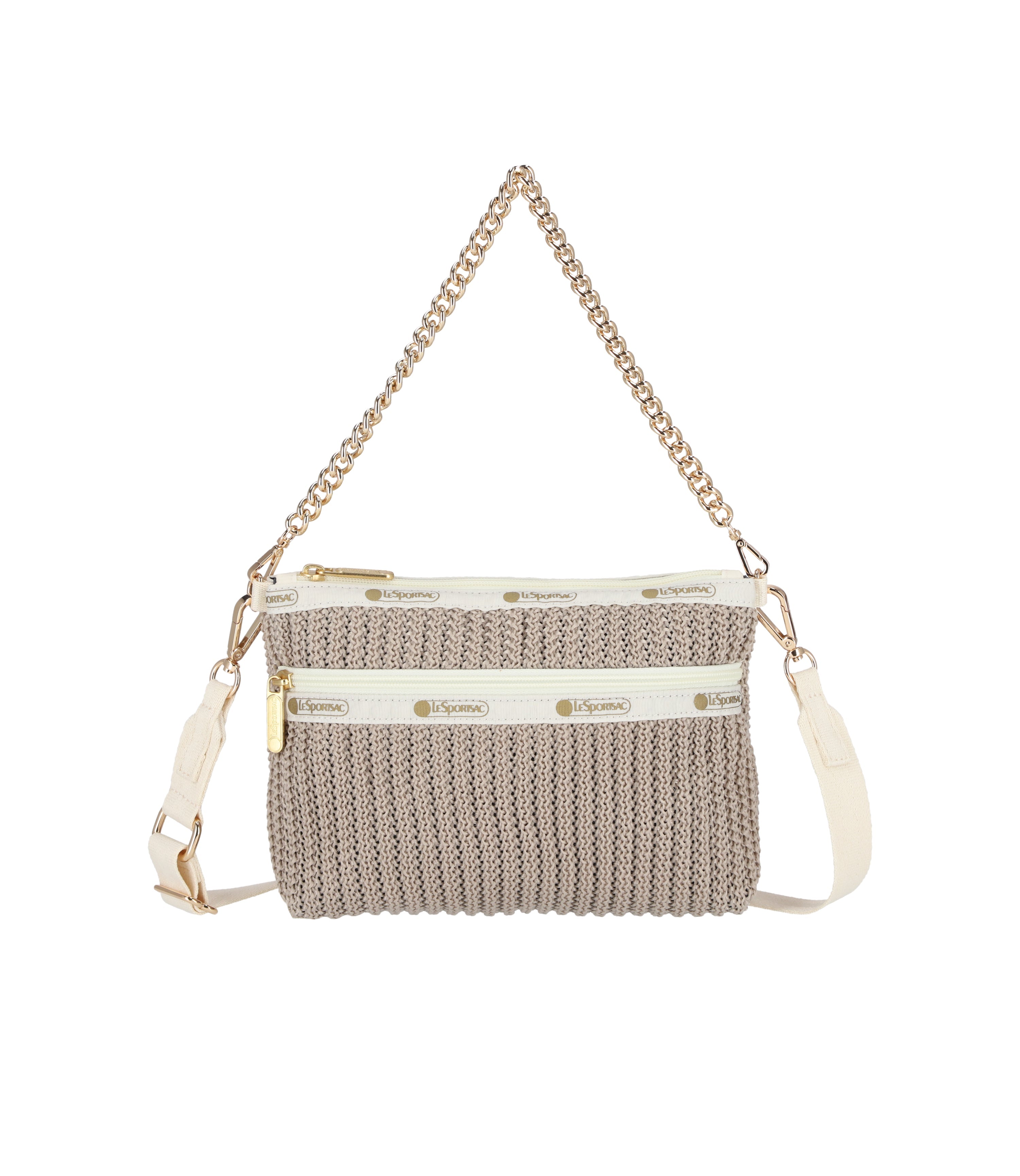 Beige Crochet