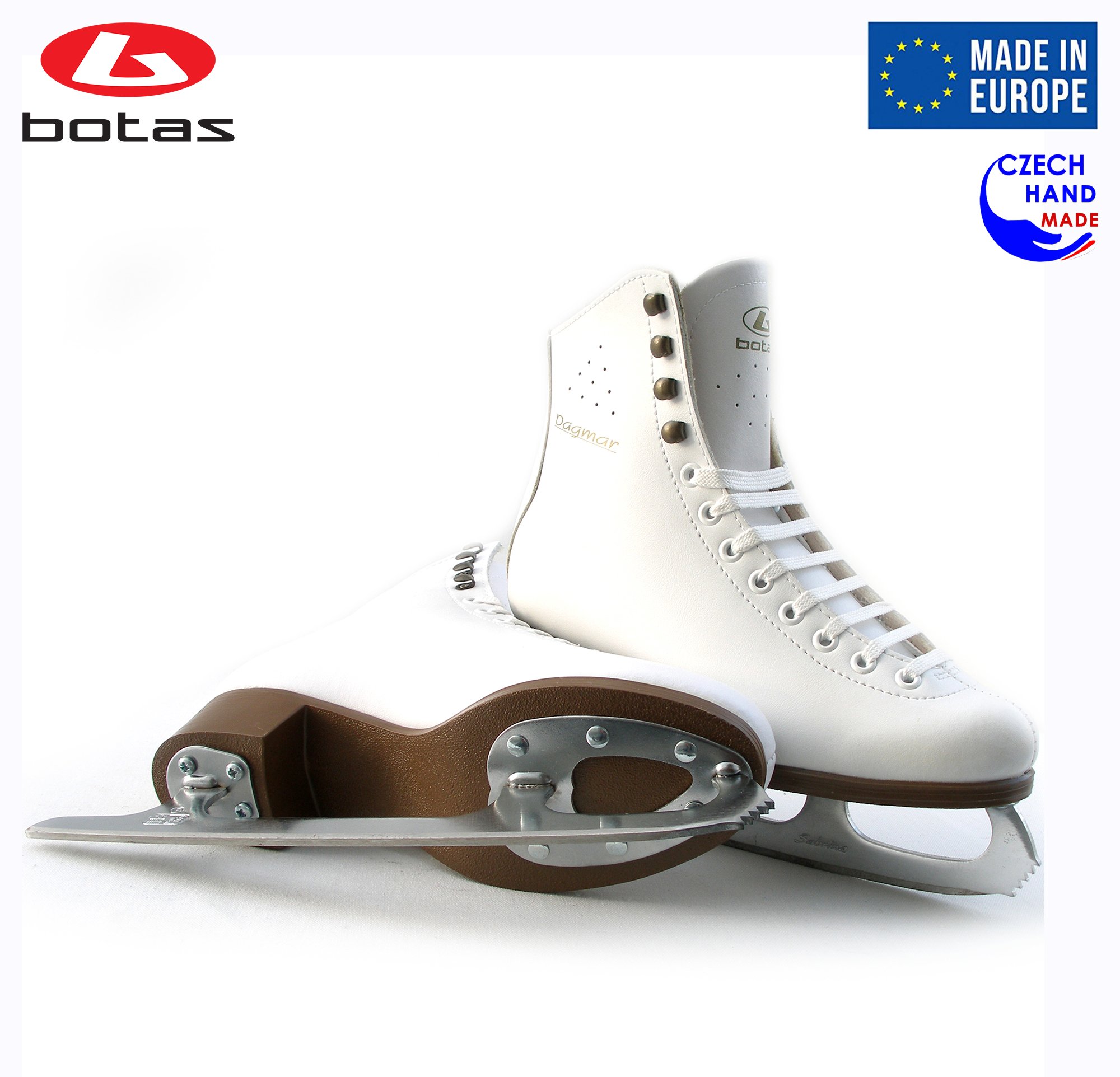 Premium Figure Ice Skates for Men, Women, Boys & Girls - Handcrafted in Czech Republic with Sabrina Blades | Perfect for Competitive Skating, Ice Shows & Recreational Use