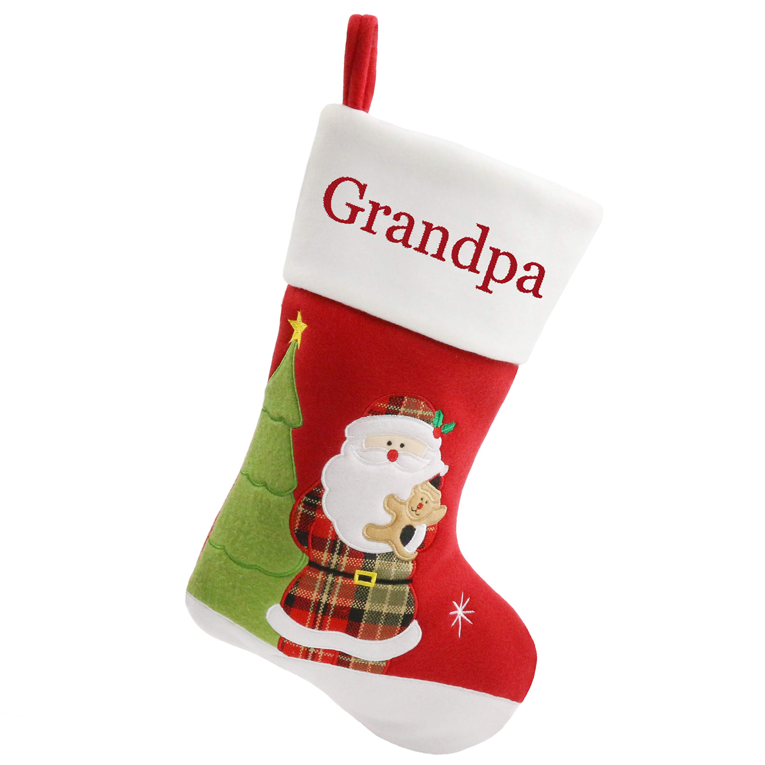 Personalized Christmas Stockings with Custom Names - Family Holiday Decor for Fireplace, Tree & Party - Festive Xmas Gift & Home Decoration for Cozy Winter Celebrations