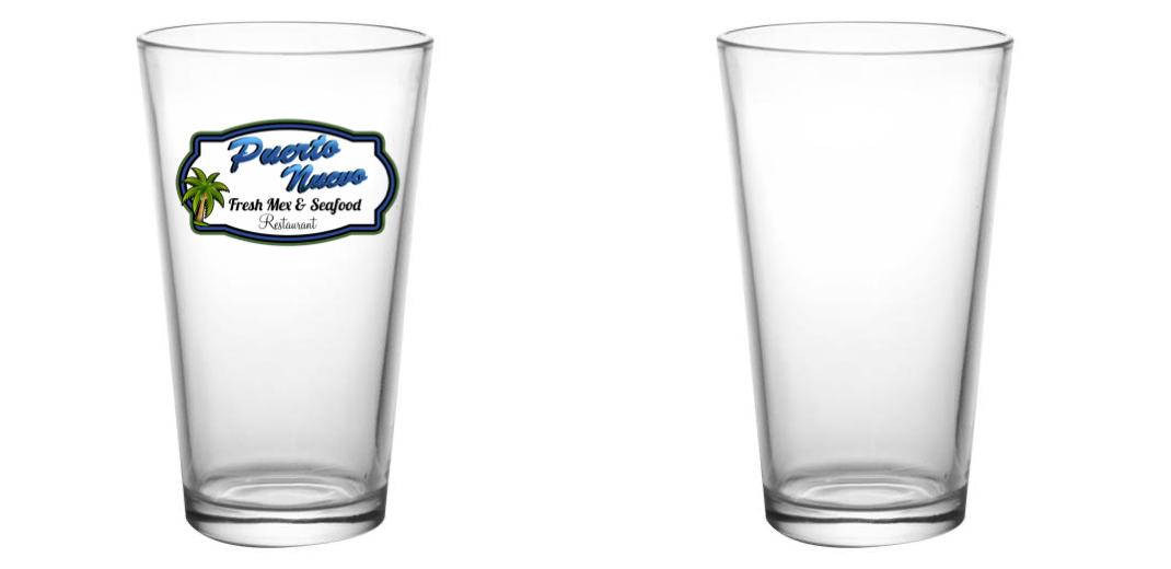 16 oz. Custom Pint Glass - Mixing Glass for Cocktails, Barware, and Home Brewing - Perfect for Bartenders, Home Bars, and Beer Enthusiasts