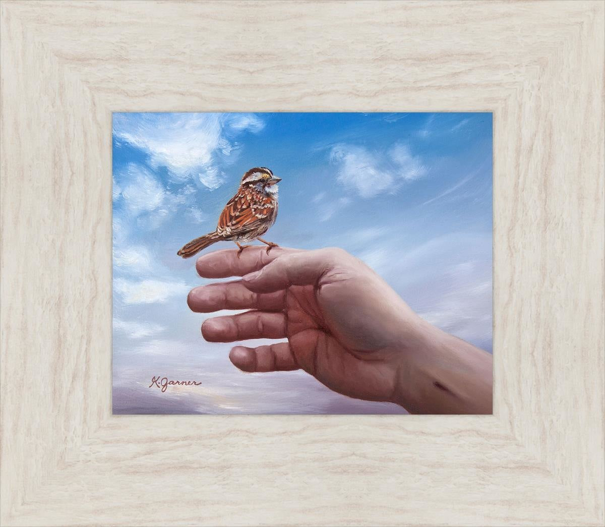 Every Sparrow is Known - Inspirational Christian Wall Art Decor for Home & Office - Perfect for Living Room, Bedroom, Church & Gift Giving