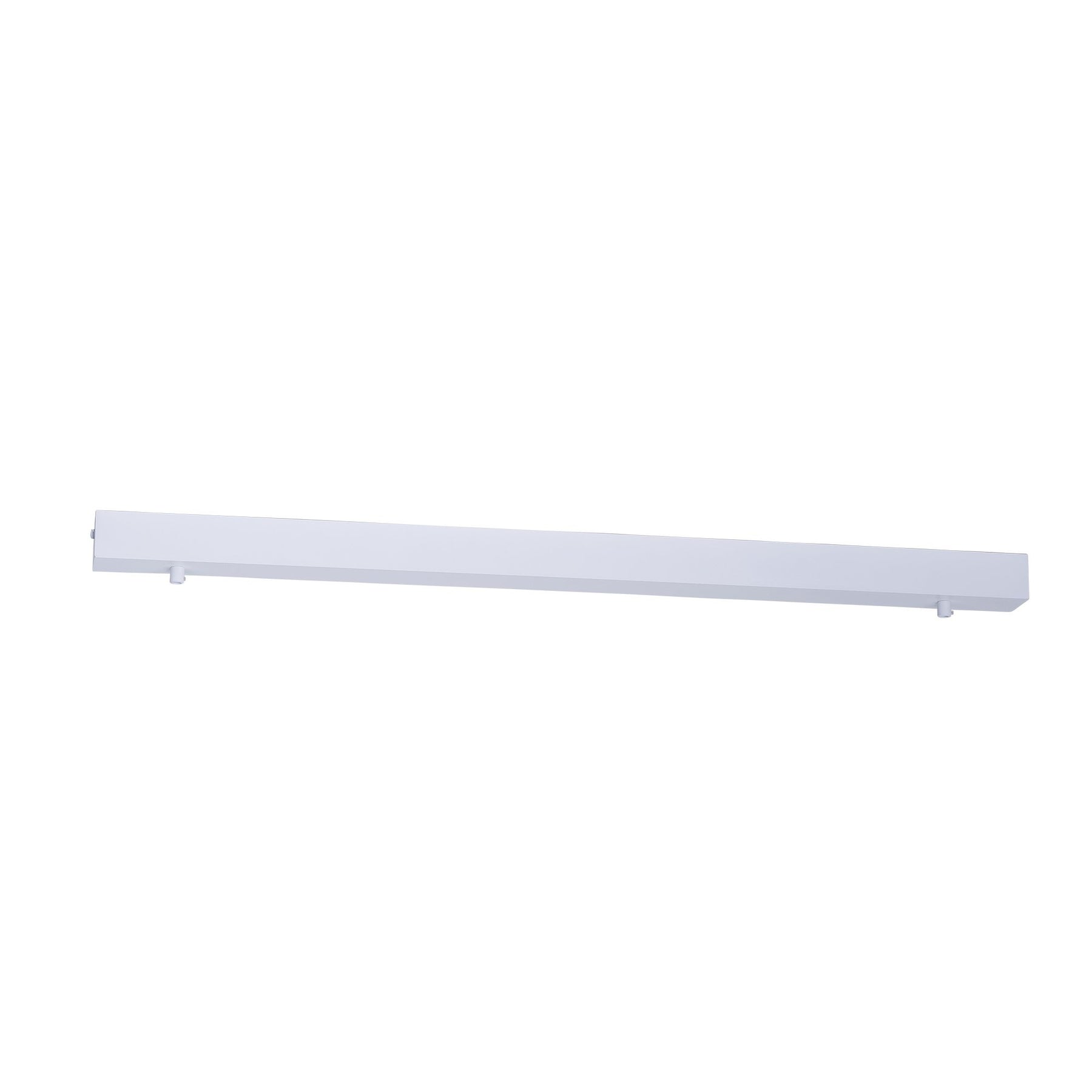 800mm White Rectangular Surface Mounted 2-Light Canopy Fixture - Perfect for Kitchen Island Lighting and Modern Dining Room Ceiling Installation