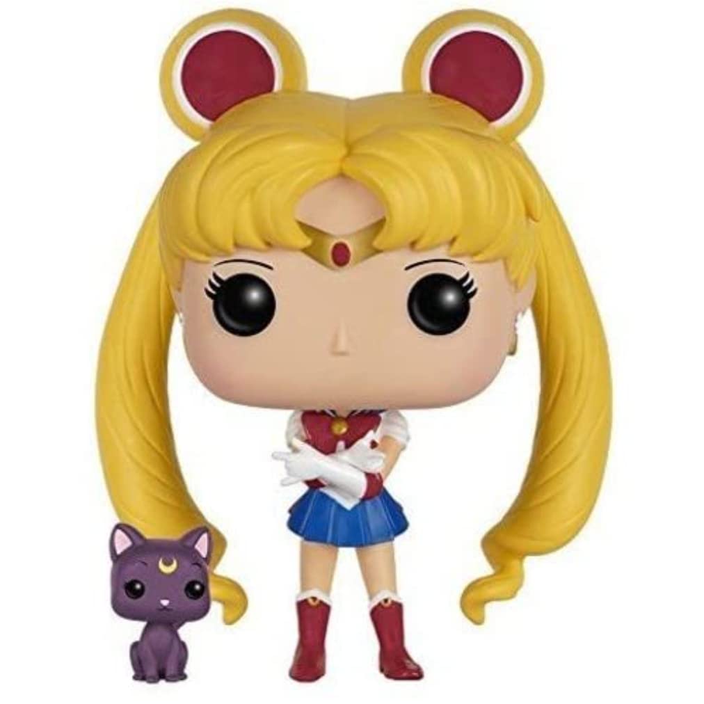 Funko POP Anime: Sailor Moon with Luna Collectible Vinyl Figure - 3.75