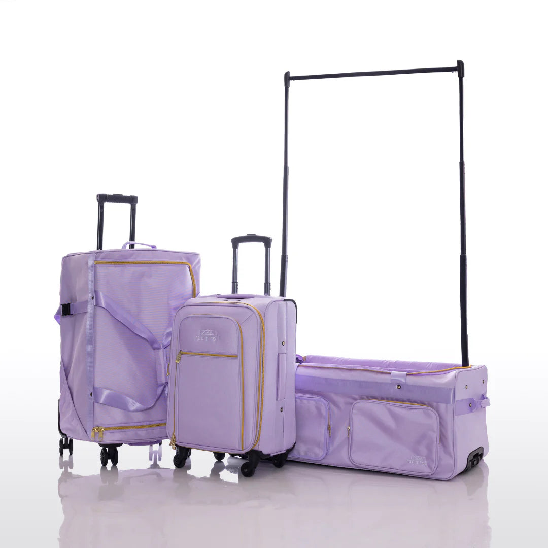 Rac n Roll Medium Lavender Scented Laundry Bag with Built-in Storage - Perfect for Travel, Gym & Organizing Clothes