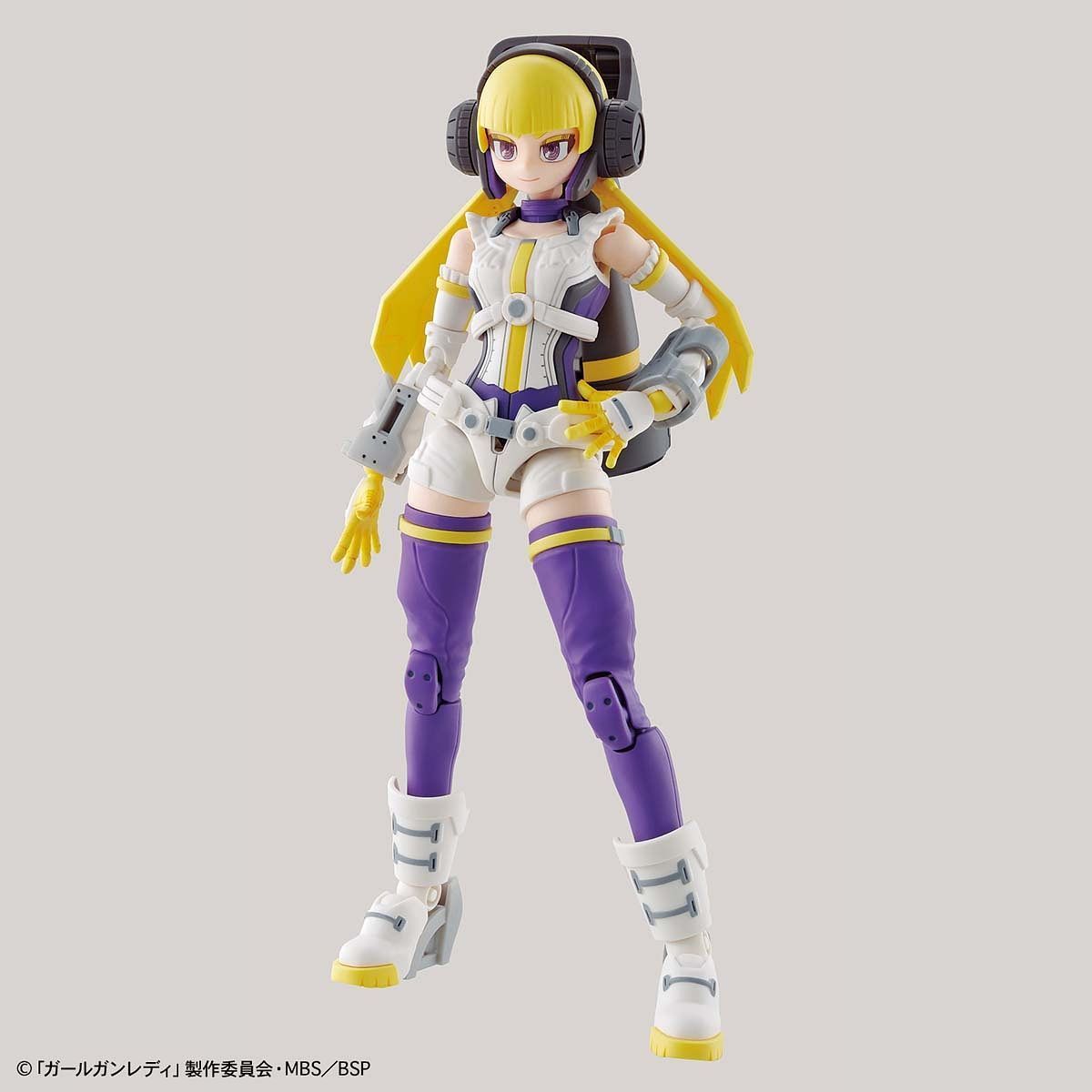 Bandai Girl Gun Lady Commander Charlotte Model Kit - Anime Action Figure for Collectors & Hobbyists - Perfect for Display, Cosplay & DIY Projects