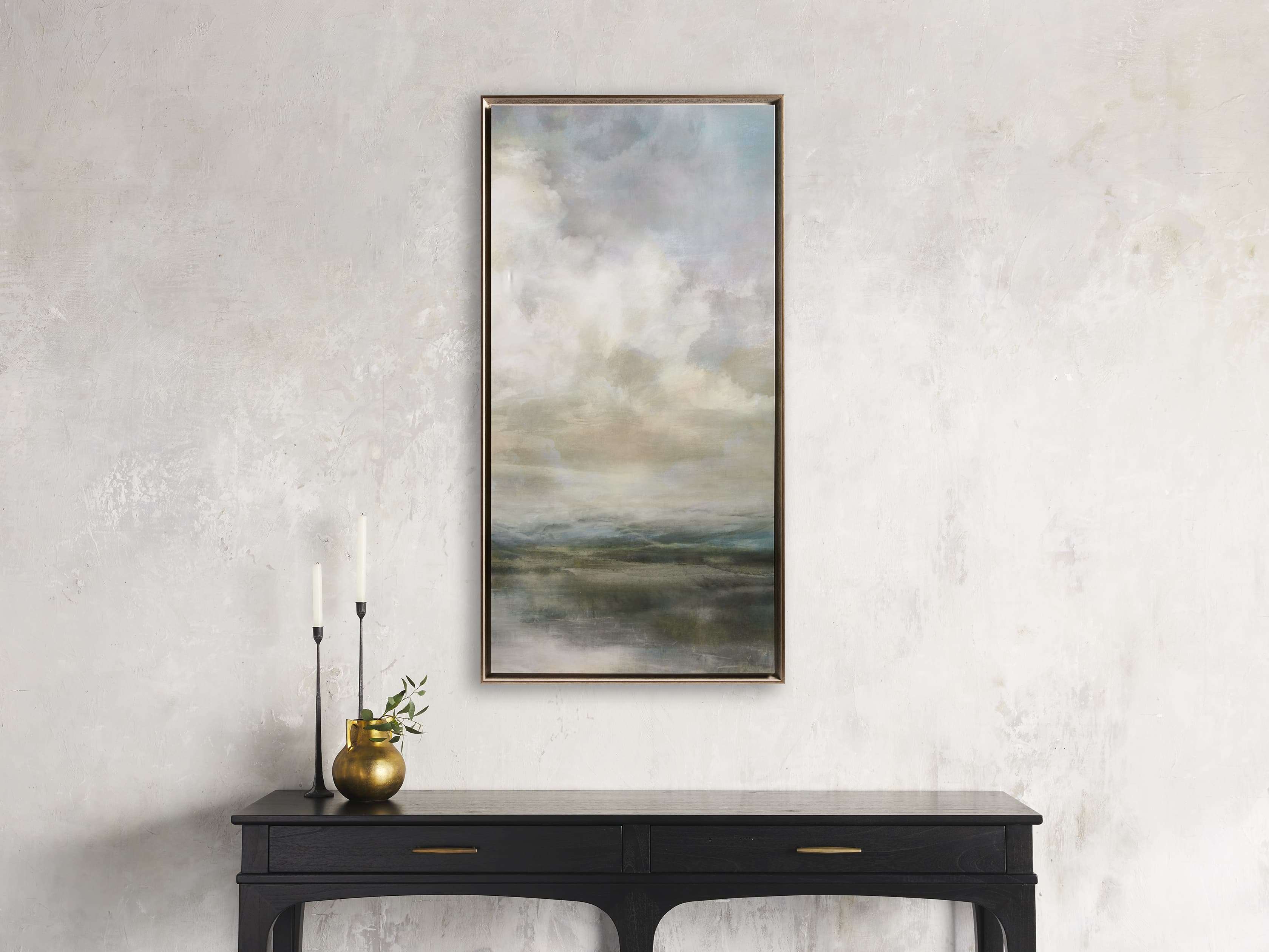 Evanescent II Framed Print - Premium Wall Art Decor for Living Room, Bedroom & Office - Modern Abstract Canvas Painting for Home & Office Decoration
