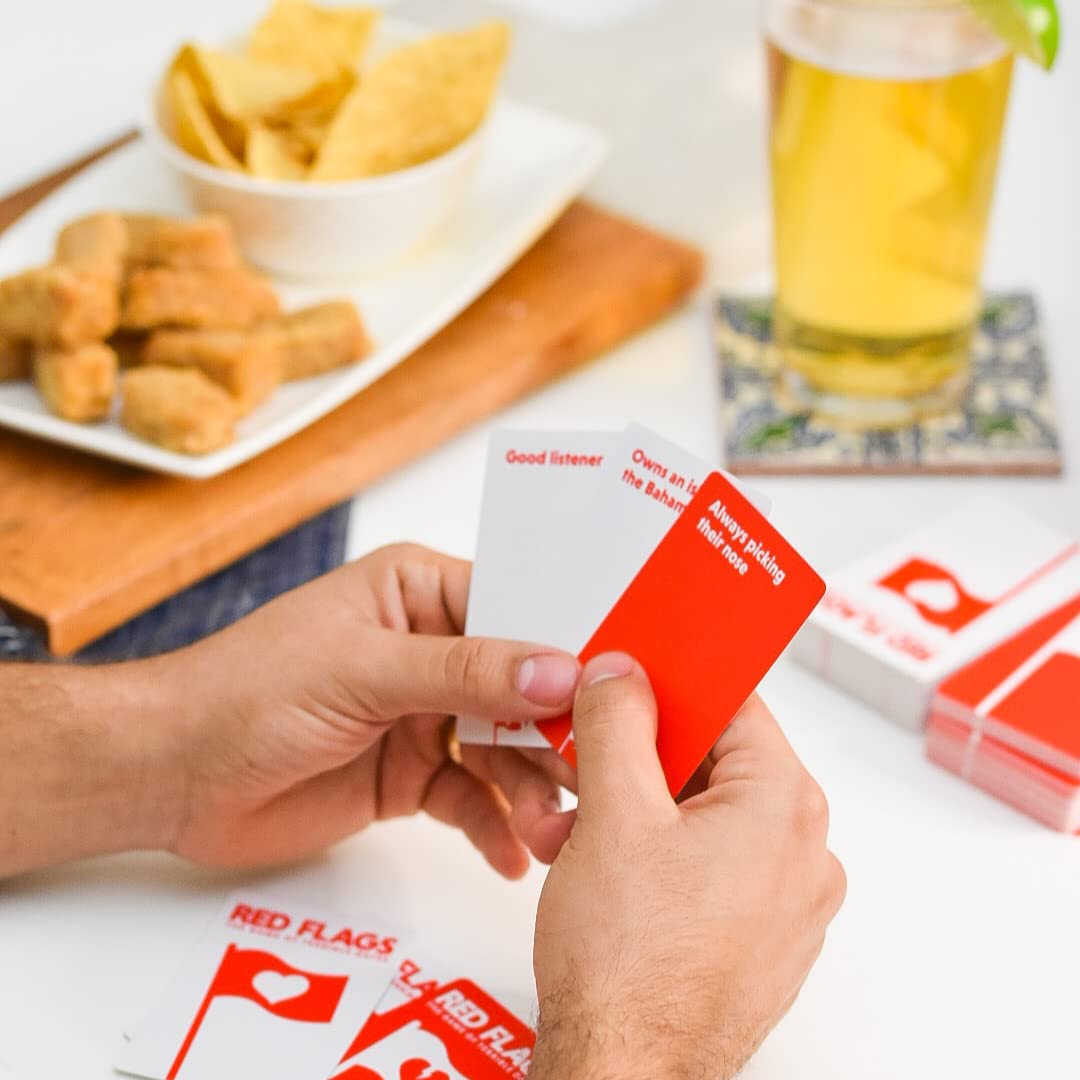 Red Flags: The Ultimate Funny Card Game for Adults | Hilarious Party Game for 3-10 Players | Perfect for Game Nights & Social Gatherings | by Jack Dire, Creator of Superfight