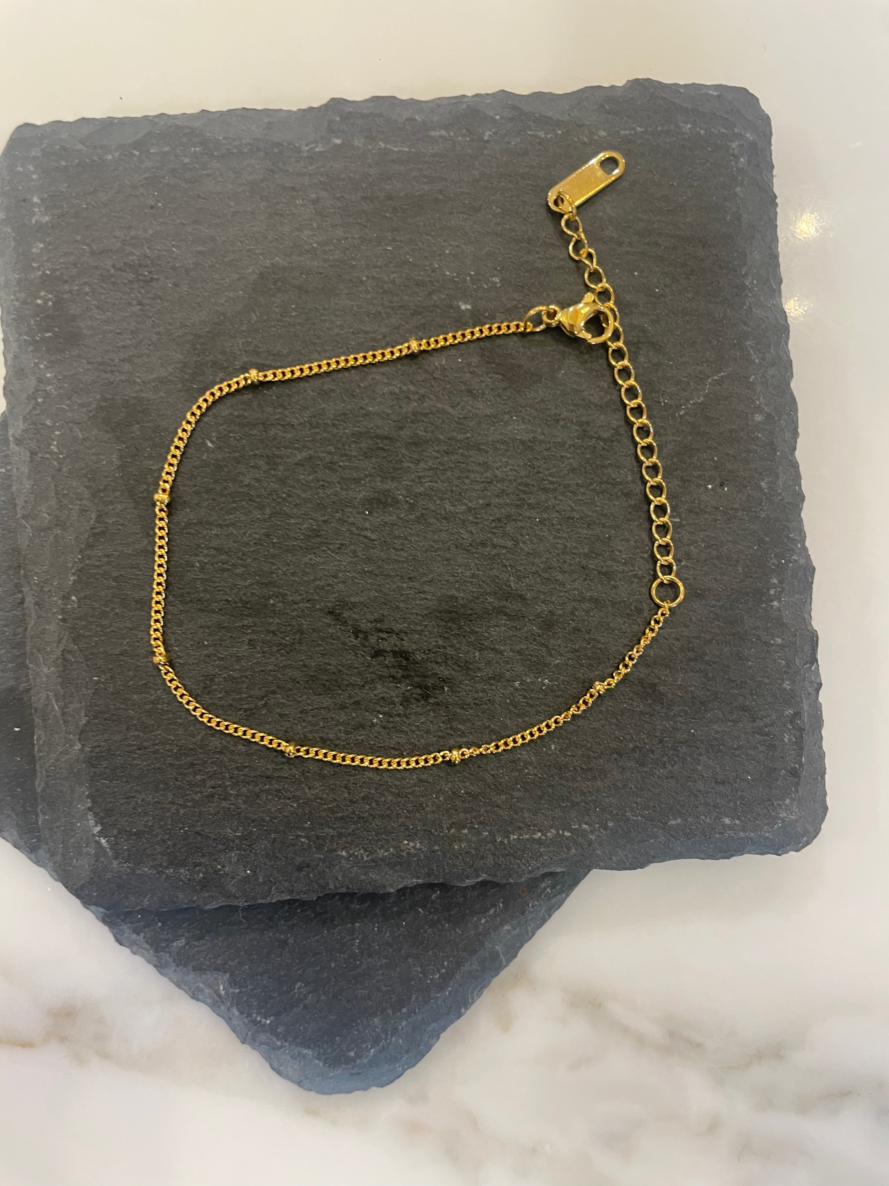 Bella Dainty Bracelet for Women - Elegant Gold Plated Minimalist Jewelry Gift for Her - Perfect for Everyday Wear, Date Night & Special Occasions