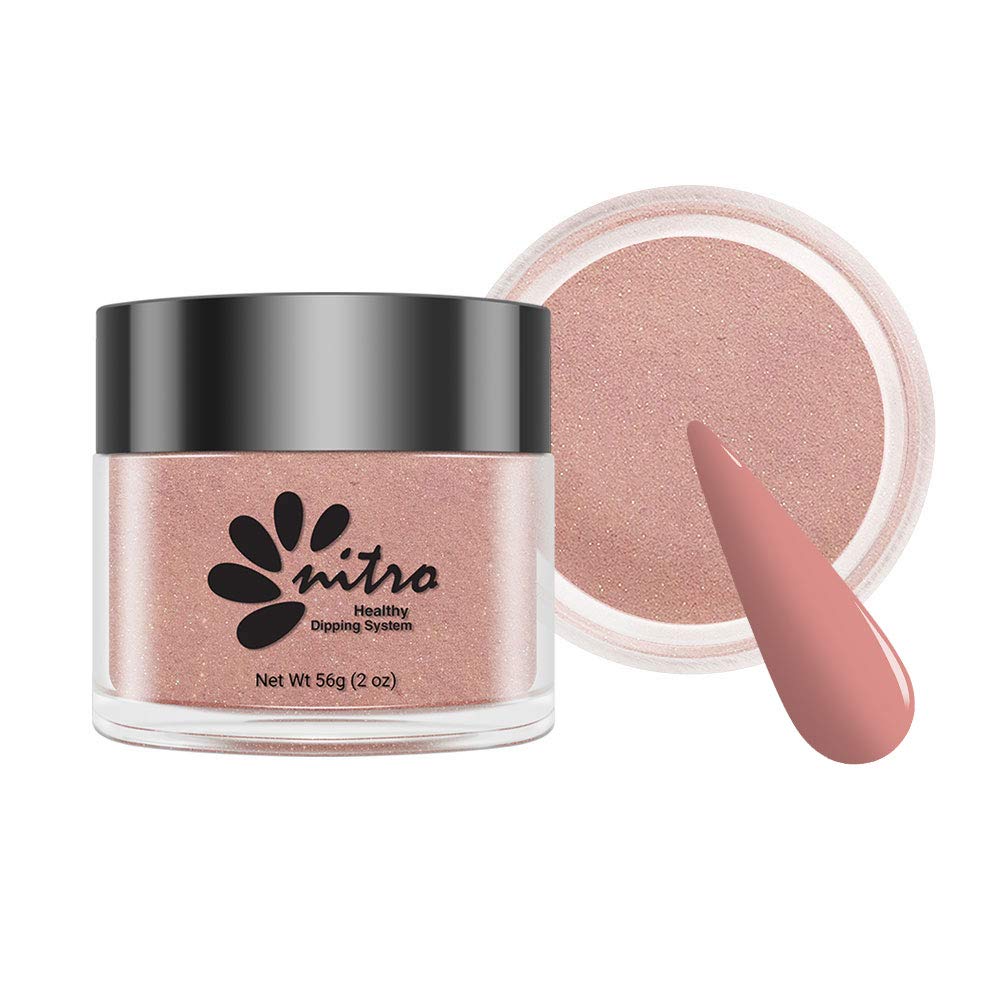 Nitro Dipping Powder Color 043 (NO146) - Professional Nail Dipping System for Salon & Home Manicures - Perfect for Nail Art, French Tips & Gel-Like Finish