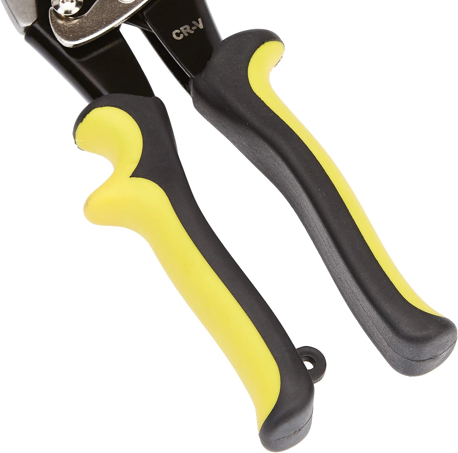 Amazon Basics Straight Cut Aviation Snip - Heavy Duty Metal Shears for Cutting Sheet Metal, Aluminum, and Steel - Ideal for HVAC, Roofing, and DIY Projects