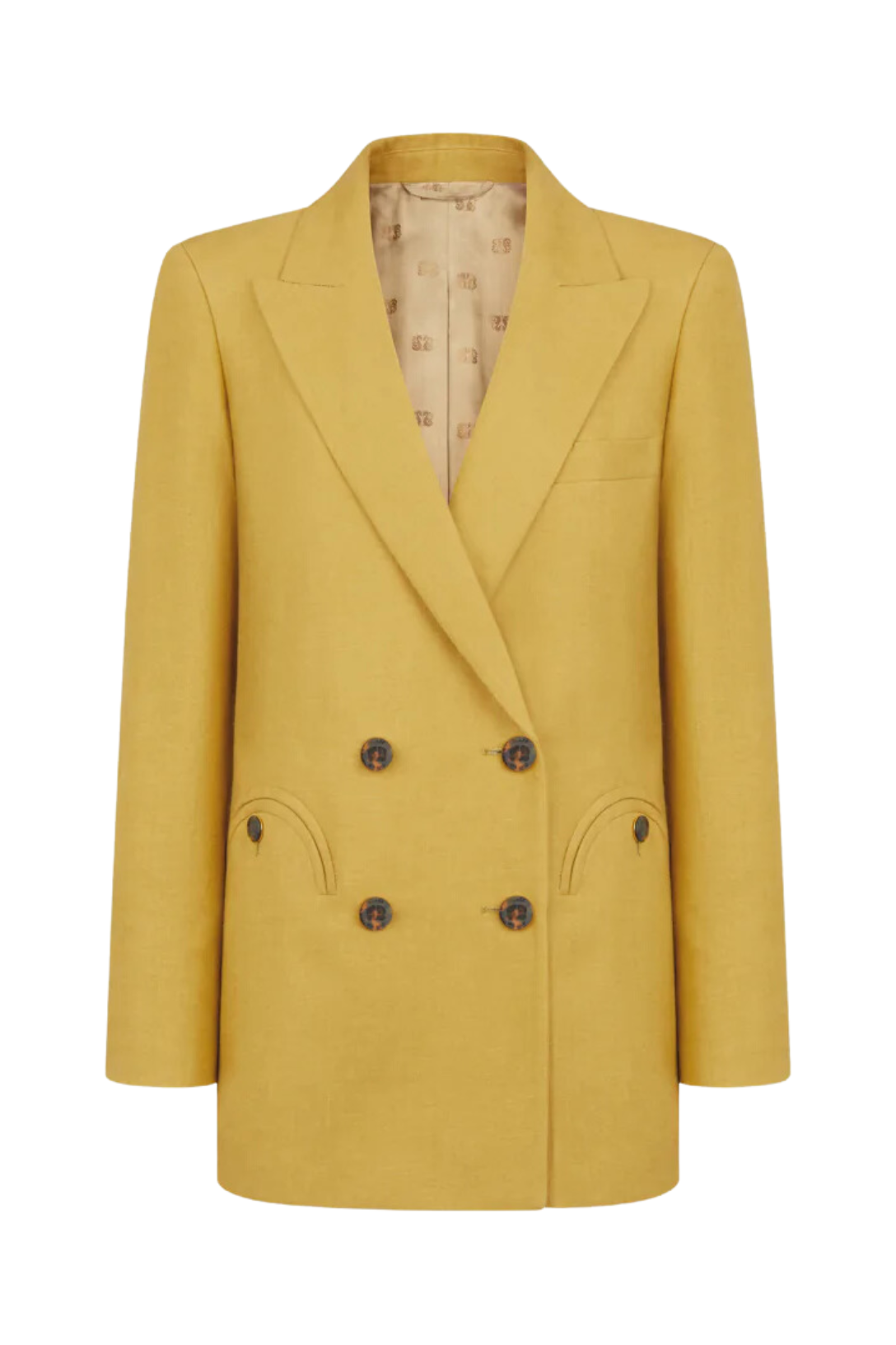 Stylish Everyday Blazer in Midday Sun Mustard - Perfect for Office Wear, Business Meetings & Smart Casual Outfits