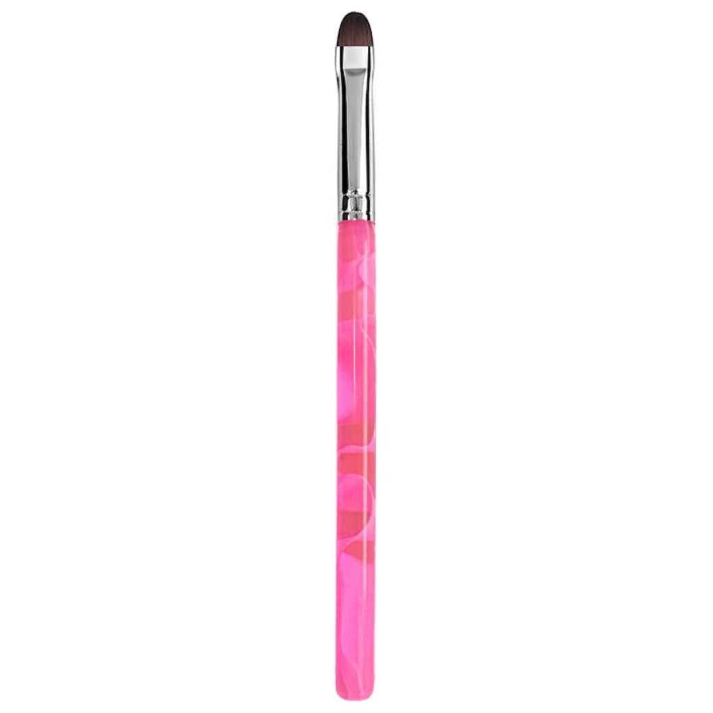 8mm Large Gel Brush for Nail Art - Professional Nail Extension & Manicure Tool for DIY Home Salon & Professional Use