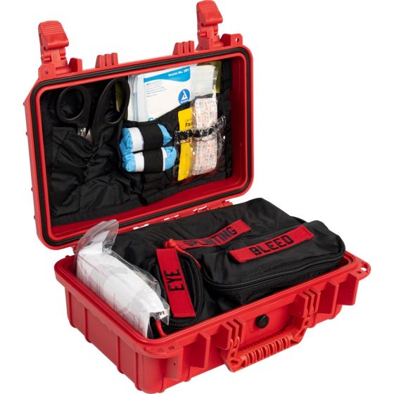 North American Rescue Trauma & First Aid Kit (TFAK) - Complete Emergency Medical Supplies for Home, Car & Outdoor Survival | Bleeding Control & Wound Care Essentials