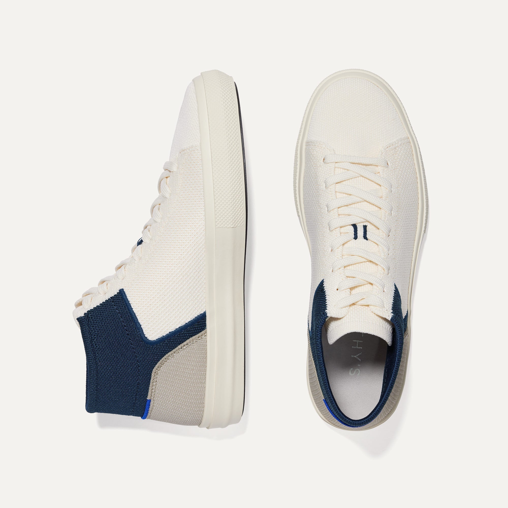 Men's High Top Sneakers - Hudson Retro Basketball Shoes for Men | Comfortable & Stylish Casual Sneakers for Walking, Running & Streetwear Fashion