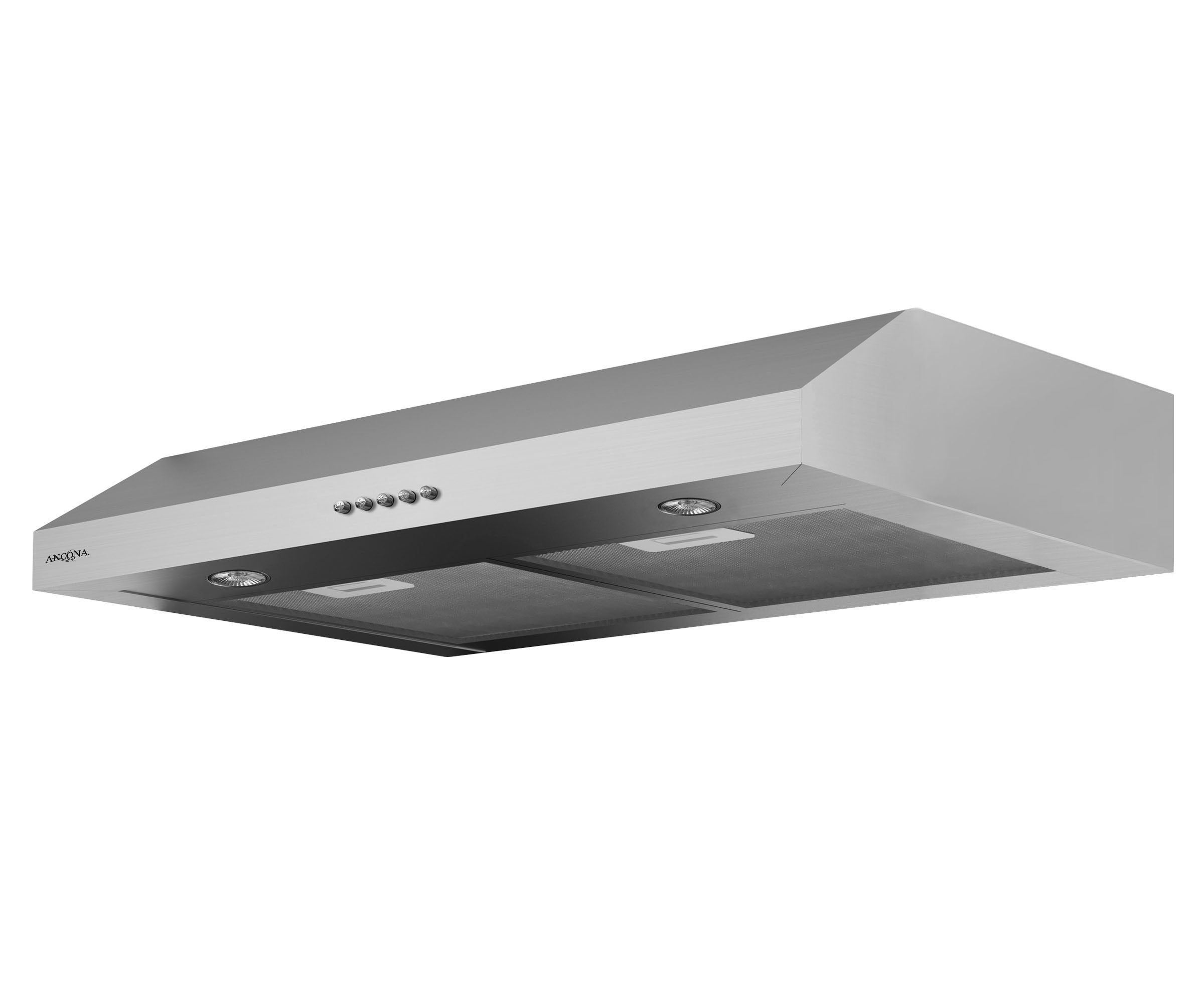 Slim II 30 Inch Stainless Steel Range Hood - Powerful Kitchen Ventilation for Stovetop Cooking, Grilling & Baking - Easy Install Over Gas or Electric Stove