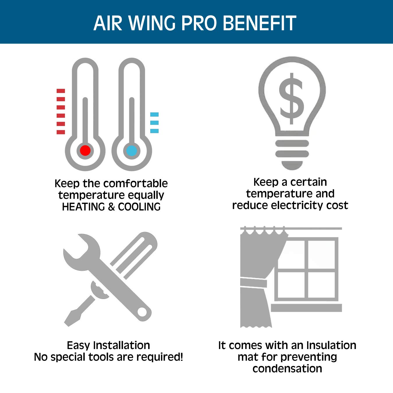 Adjustable Air Conditioner Deflector - 4-Pack Wind Baffle for Cooling & Heating Airflow Direction Control - Anti-Blast & Anti-Condensation Design (Ivory) - Perfect for Bedroom, Office & Home AC Vent Optimization