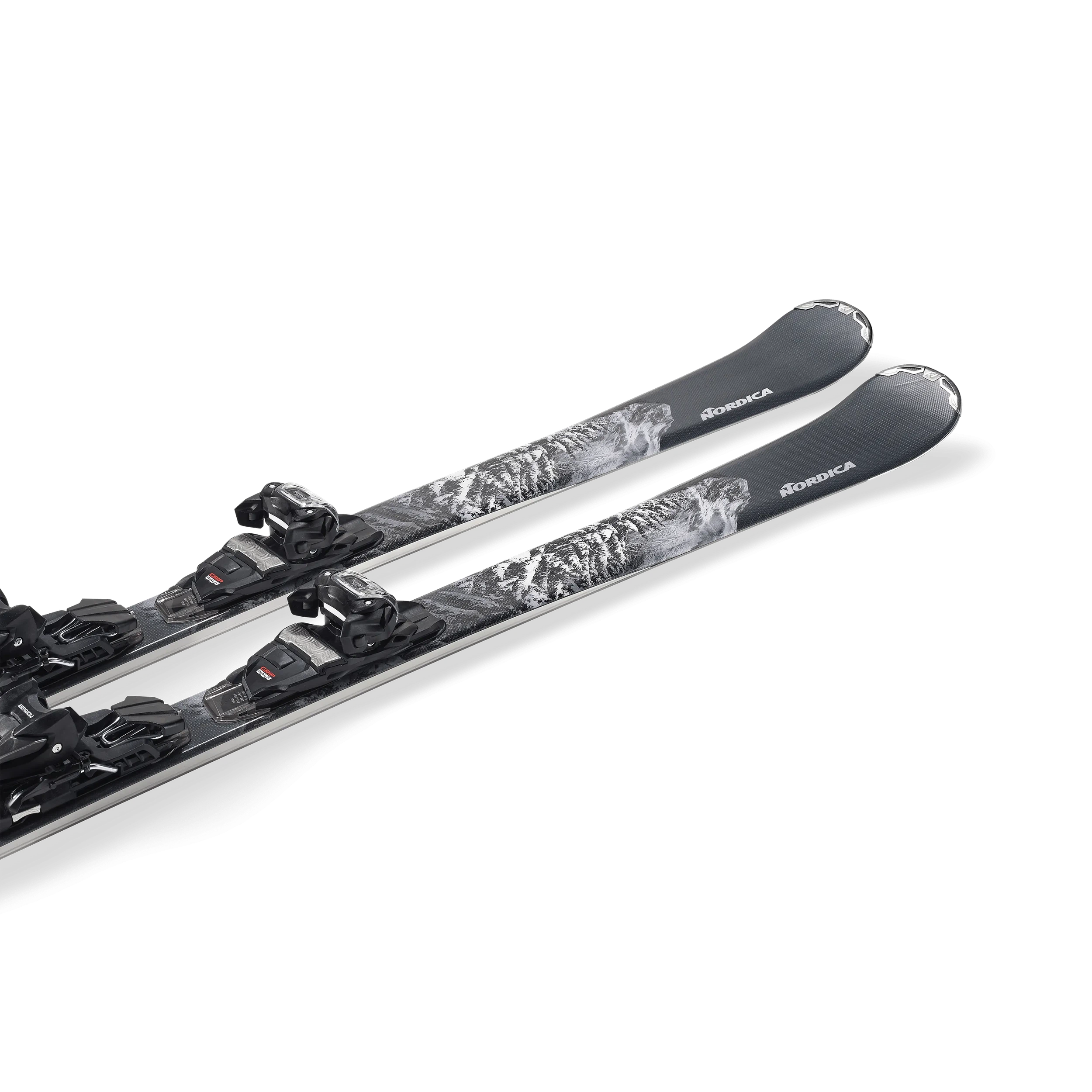 Nordica Wild Belle 74 Skis with TP2 Compact 10 Bindings 2025 - Women's All-Mountain Skis for Powder, Groomers & Backcountry Adventures