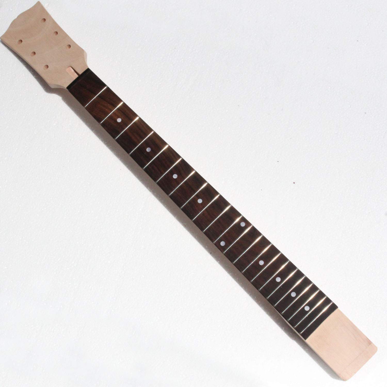 Project Jr DIY Electric Guitar Kit - Natural Wood Finish for Beginners & Hobbyists | Perfect for Home Practice, Music Classes & DIY Enthusiasts