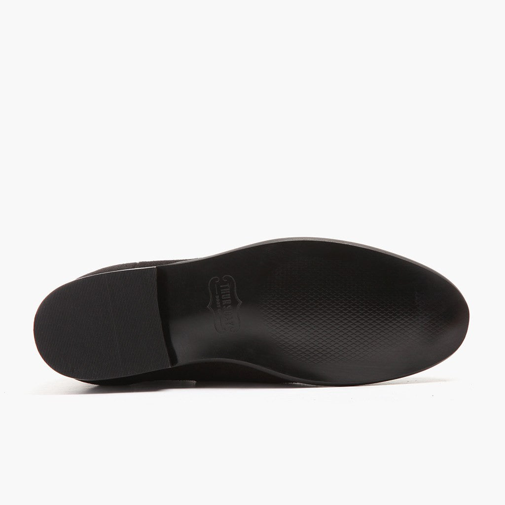 Duchess Black Suede Heels for Women - Elegant Pointed Toe Pumps for Office, Party & Evening Wear - Comfortable High Heel Shoes for Formal Occasions