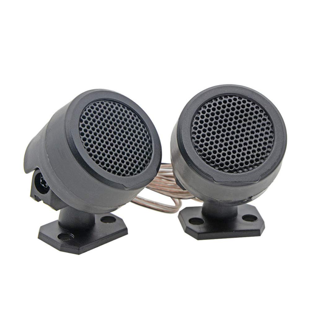 Sauikaml 500W Pre-Wired Car Stereo Speaker, Super Loud Dome Tweeter Audio System, Vertical Round Surface Mount Speakers for Cars, Trucks, and SUVs